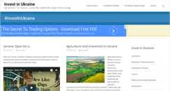 Desktop Screenshot of investukraine.net