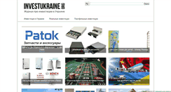 Desktop Screenshot of investukraine.org